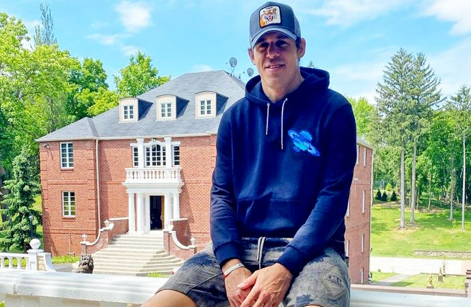 Евгений Малкин и его частный дом в пригороде Питтсбурга. Фото: соцсети