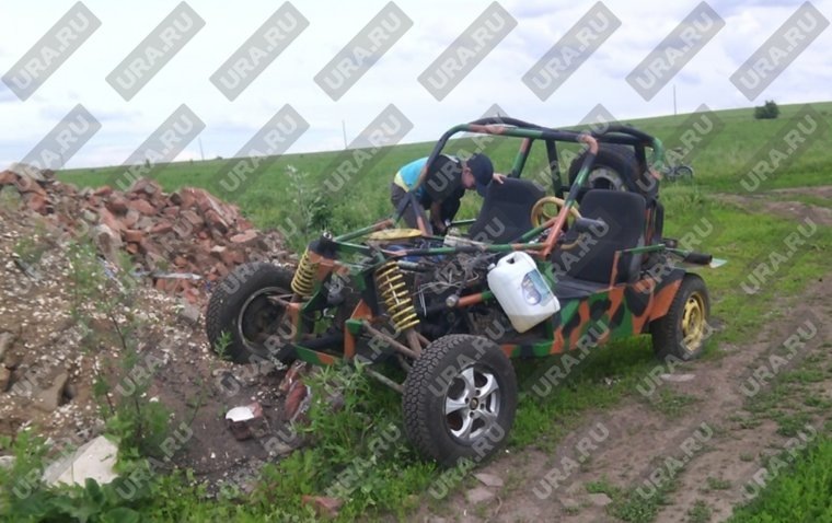Свой первый багги пермяк собрал в 14 лет. Фото: предоставлено Александром Мальцевым