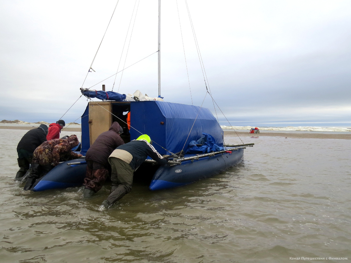 Арктика. Недалео от мыса Челюскин