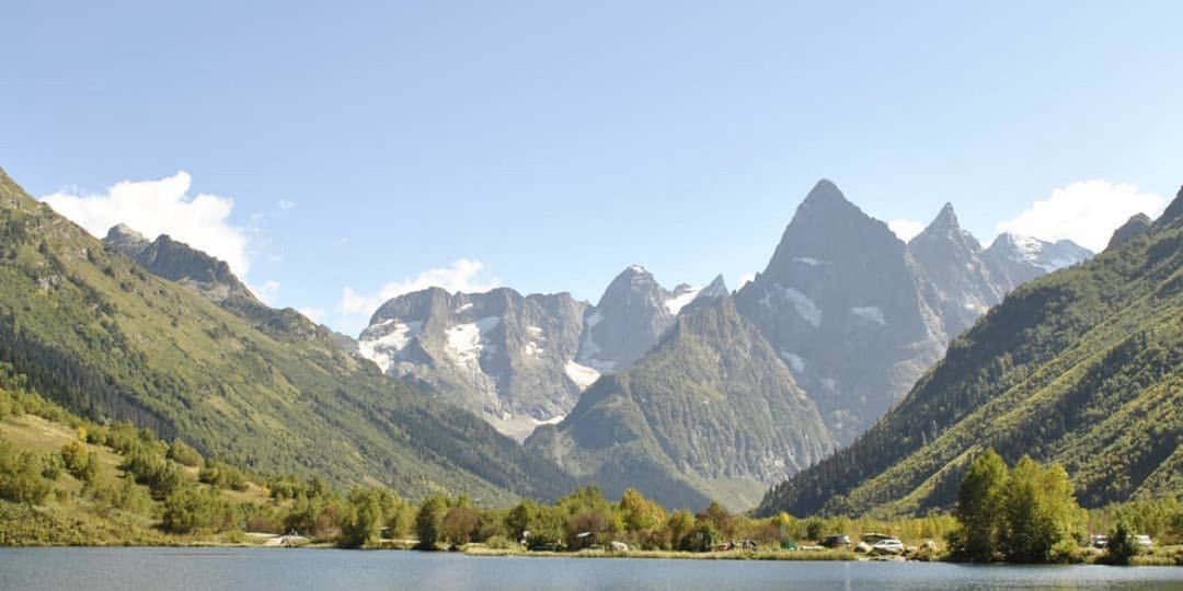 Туманное озеро (Туманлы-Кель). На велосипеде из Теберды.
