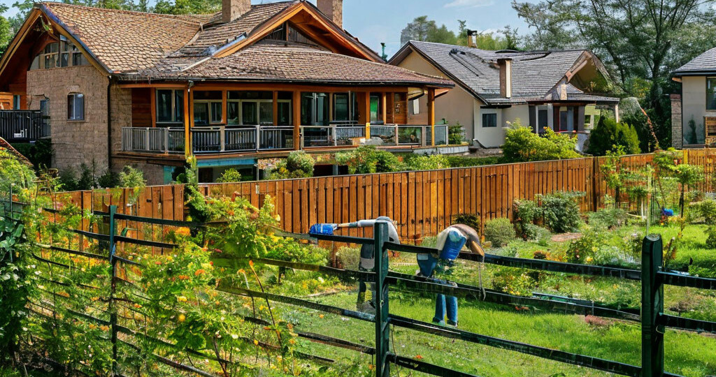 Забор между участками: кто владеет и кто отвечает за его состояние?