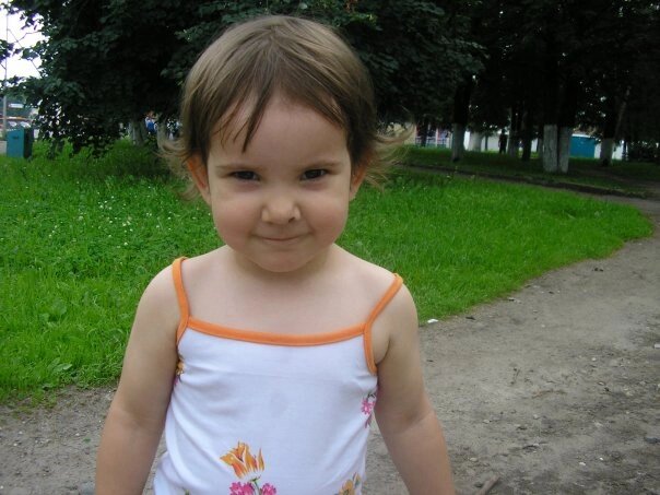 Была вот такая маленькая когда то)