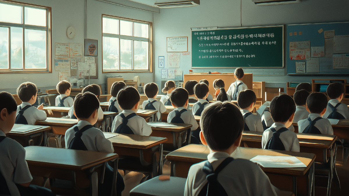 Школьное образование в Корее - одно из самых тяжелых в мире