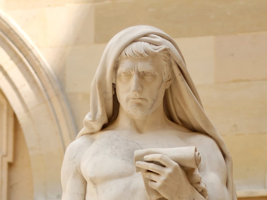 Катон Утический (Младший). Жан-Батист Роман, Франсуа Руде, 1825-1840, Лувр, Париж