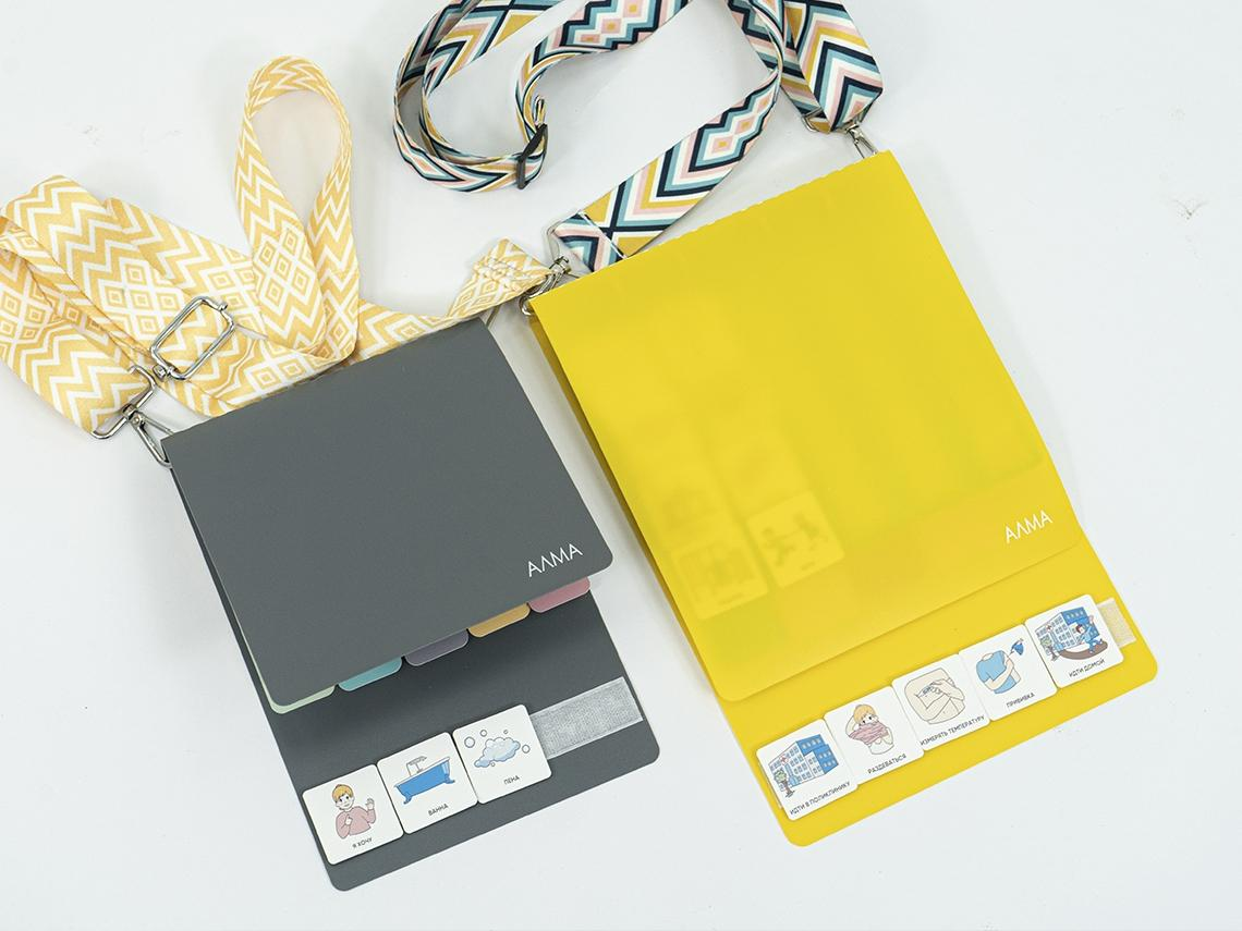 Коммуникативная книга с карточками PECS/ПЭКС (Маленькая и Большая) от компании «АЛМА»