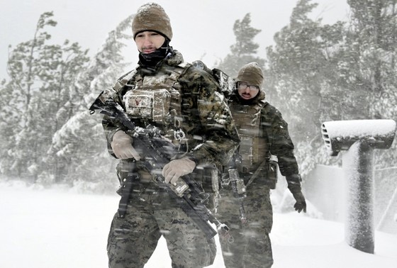    Солдаты НАТО