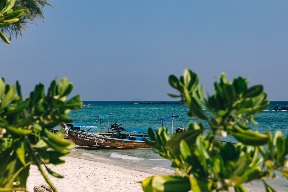 Пляж Лонг бич на Пхи Пхи Дон