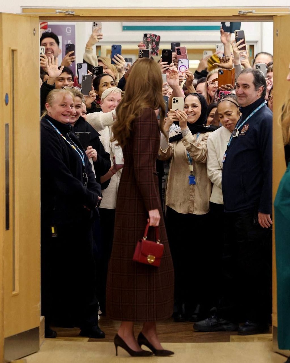 Кейт Миддлтон в больнице Марсдена 