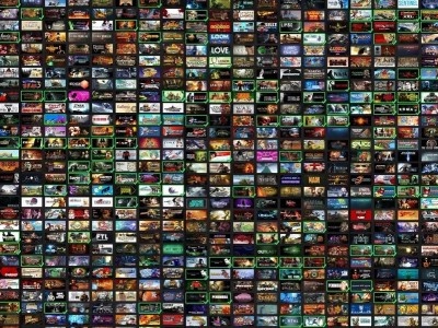    Море мусора. Большую часть игр Steam практически никто не покупает