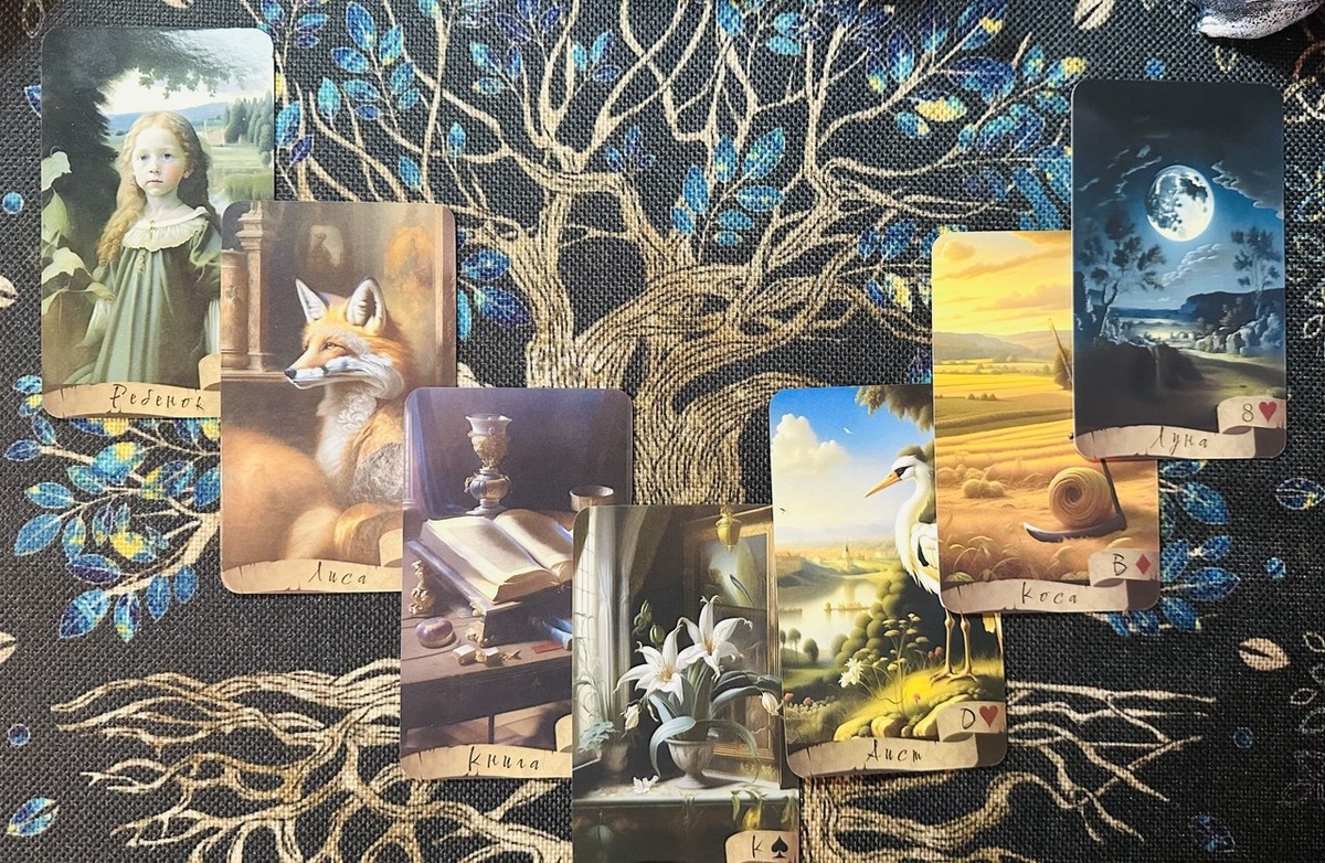 Классический расклад на малом оракуле Ленорман