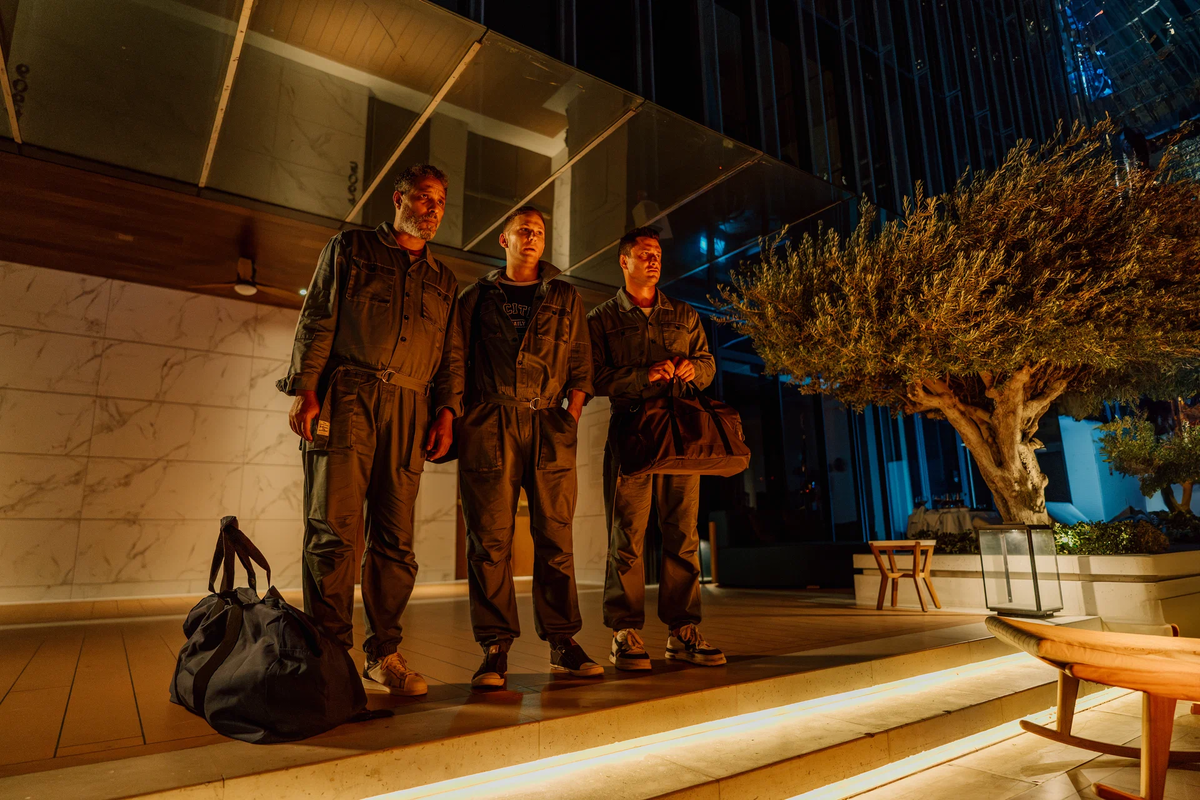 Кадр со съёмок фильма «Мажор в Дубае»