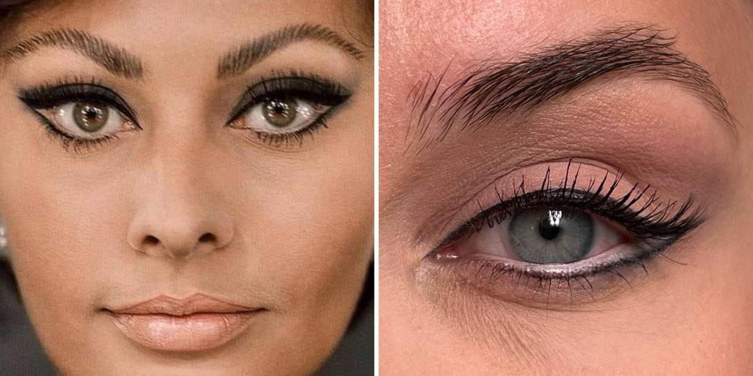 Хитрый трюк в макияже Софи Лорен: показываю, как придать глазам красивую миндалевидную форму