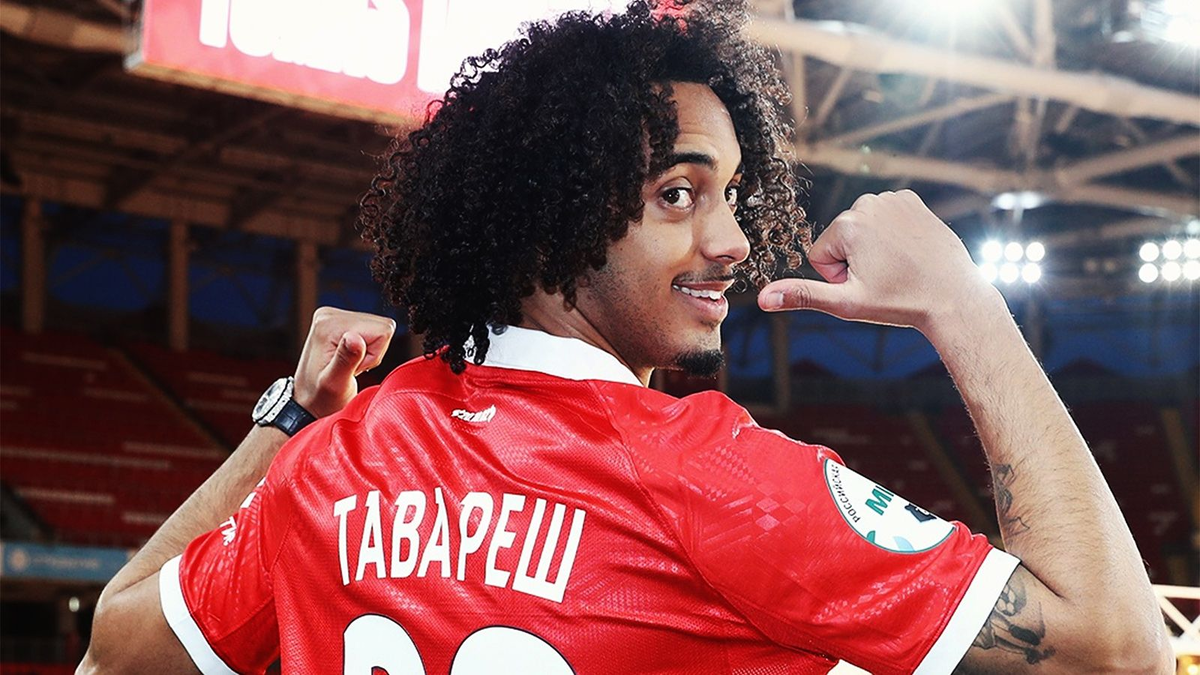 Защитник московского "Спартака" португалец Томаш Тавареш. Фото из интернета.