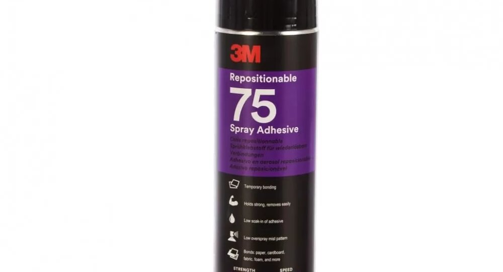 Клей для клише - идеальное решение - клей спрей 3М 75 переклеиваемый