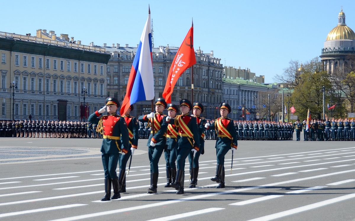 Парад пройдет в Москве и еще 8 городах.  Фото: ФедералПресс / Татьяна Буторина