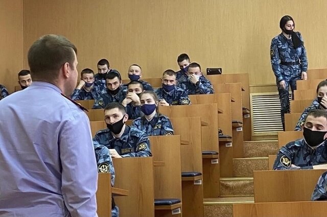    Занятие для курсантов института ФСИН. Фото: СУ СК РФ по Пермскому краю