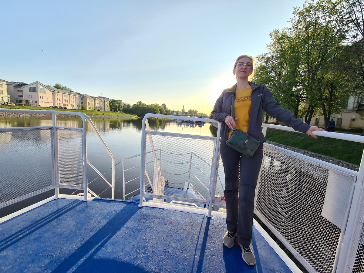 Водная прогулка в Вологде