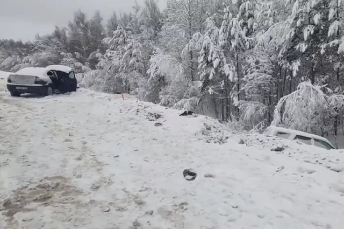    Один человек погиб, двое пострадали в массовом ДТП под Дзержинском