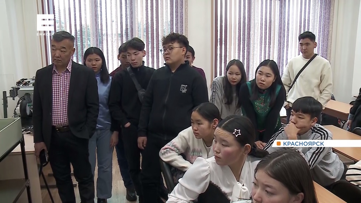     Школьники из Монголии приехали в Красноярск знакомиться с местными вузами