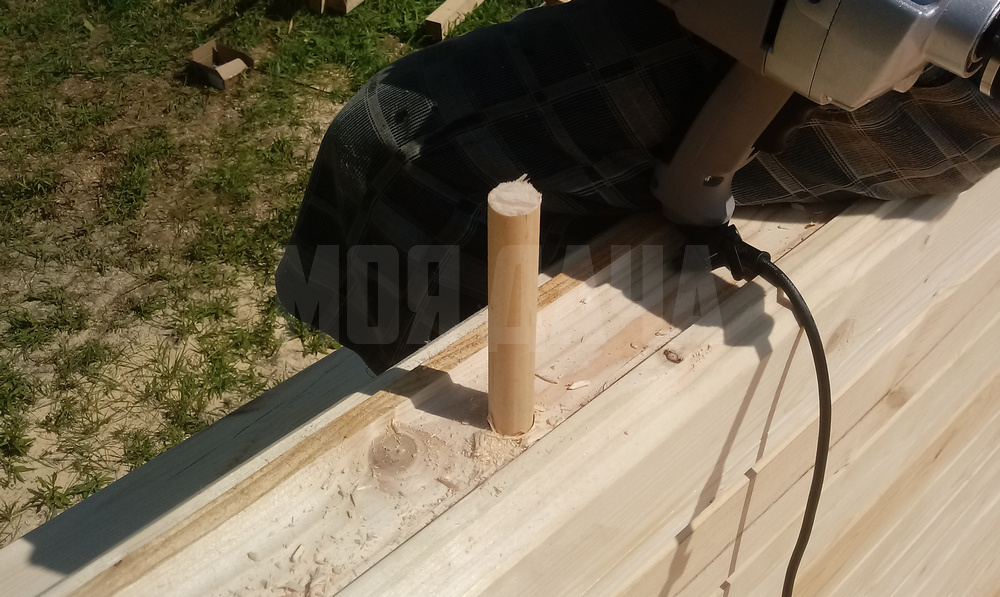 Деревянный нагель