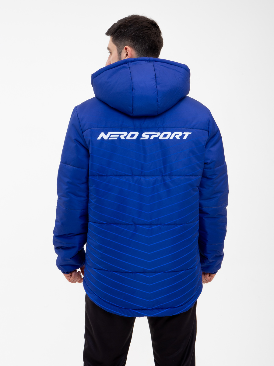 Куртка на синтепоне с капюшом, с полной запечаткой 