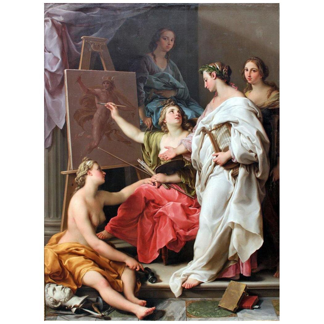 Pompeo Batoni. Allegoria delle Arti. 1740. Stadel Museum, Frankfurt