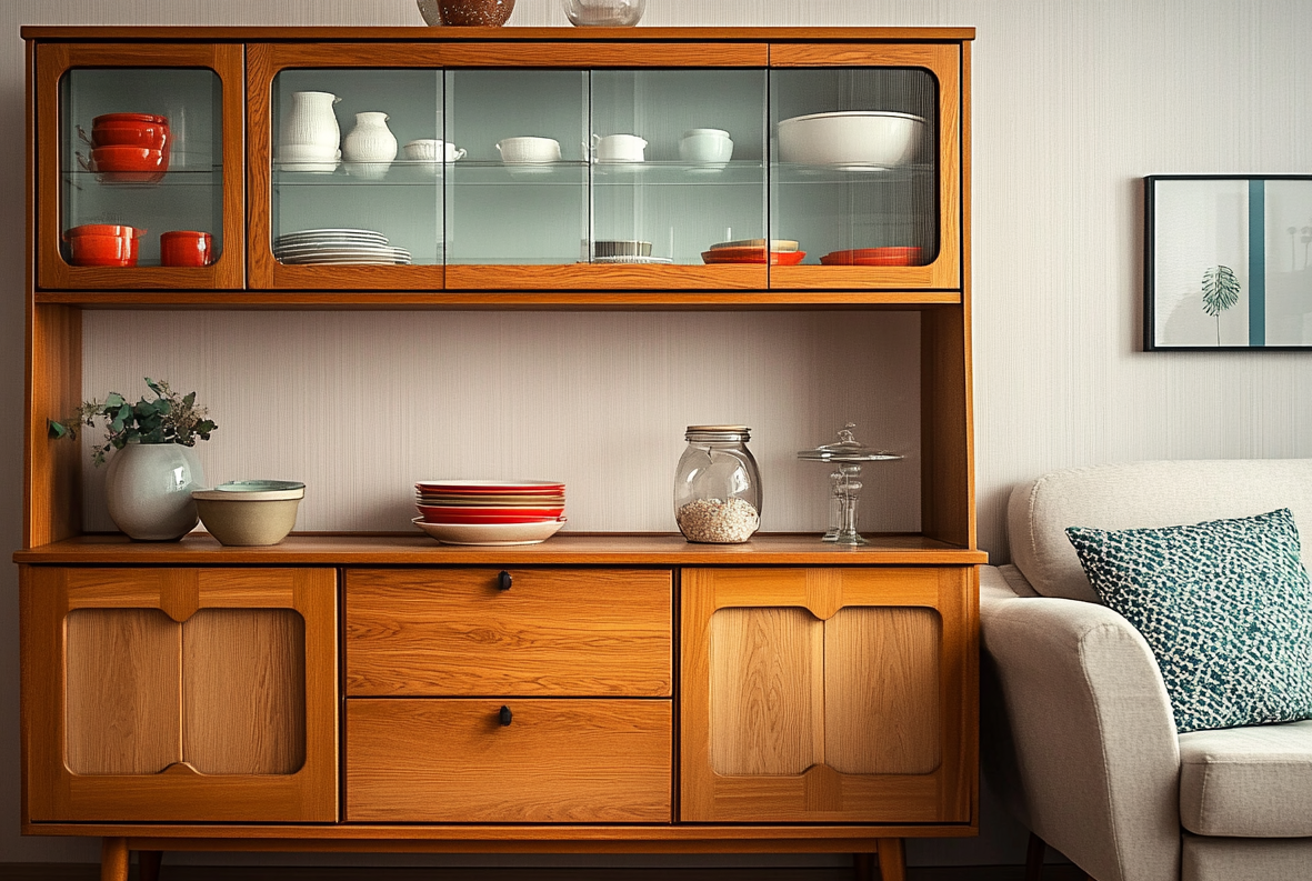 Сервант смотрится намного лучше "стенки"