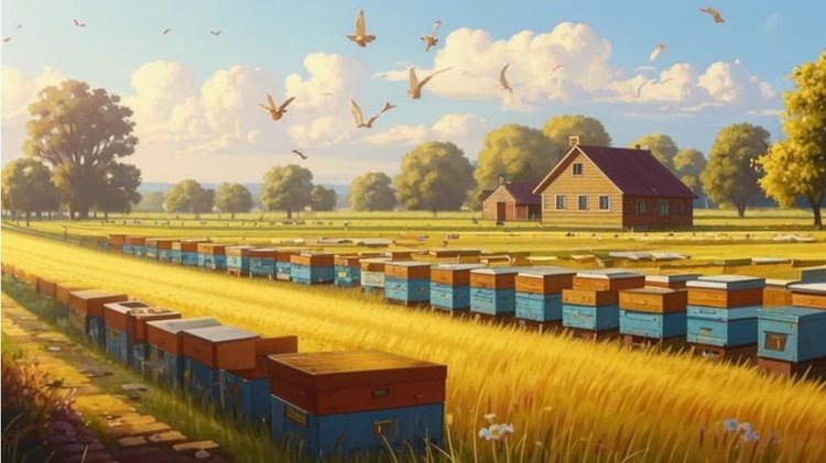    Корм для пчёл будущего: открытие Инсара Какенова