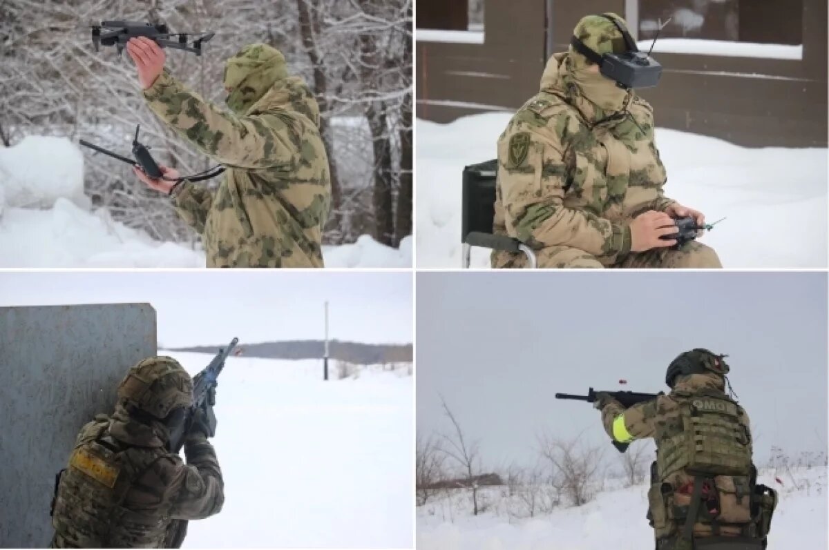    Самарские росгвардейцы отработали использование БПЛА и борьбу с дронами