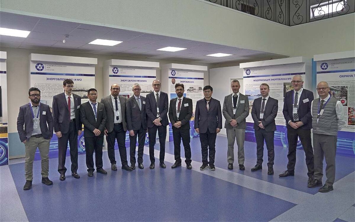    На Нововоронежской АЭС стартовала миссия ОСАРТ МАГАТЭ по проверке эксплуатационной безопасности Фото – Роман Пышкин