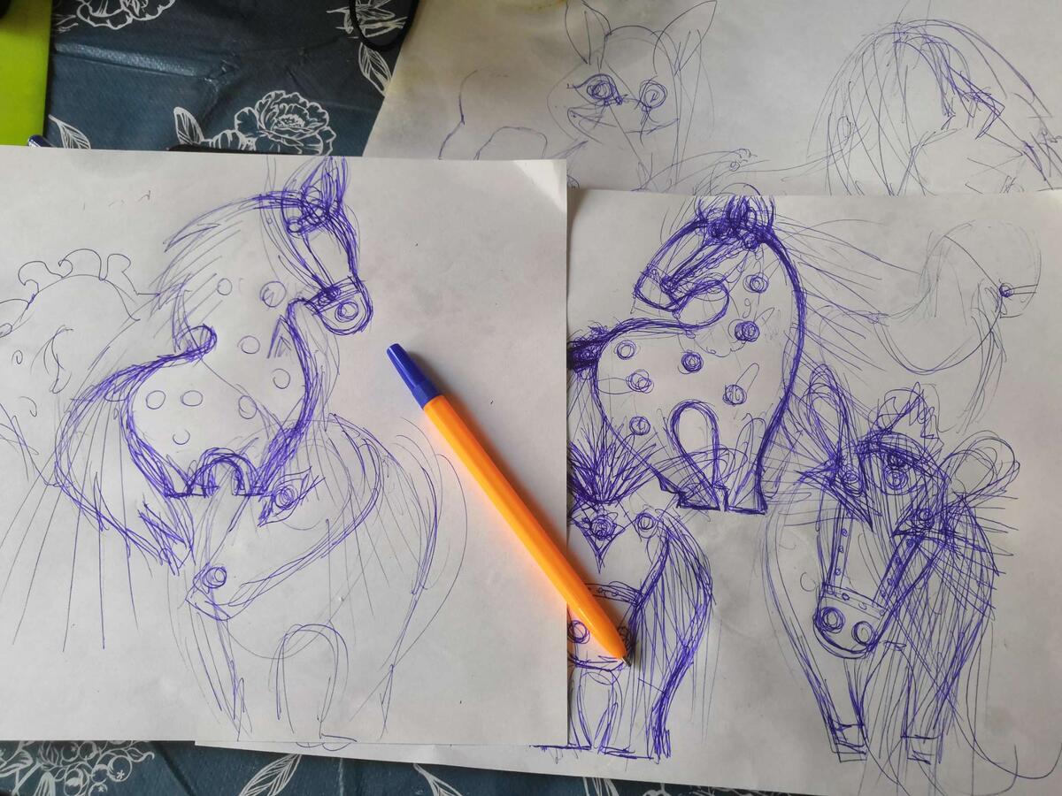 мои почеркушки идейные..