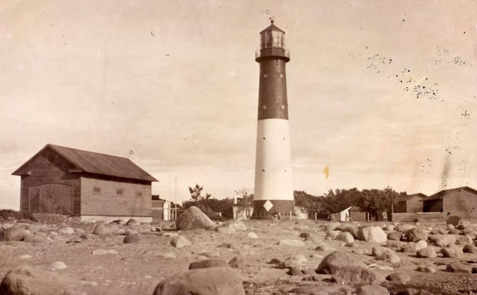 Маяк Сескар в период 1920-1935 годов