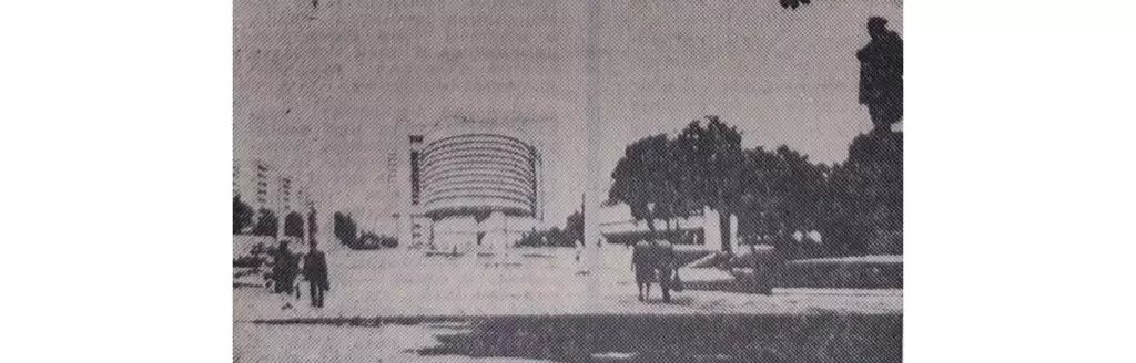     Автор: Архитекторы Б. Г. Бельченко, Г. Г. Иванов, А. Б. Богаченко, Б. Н. Сидельковский и Д. А. Сафонова Источник: dspl.ru/Оксана Мялова