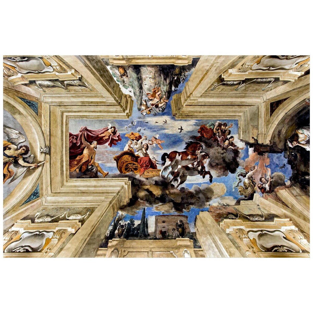 Guercino. Aurora. 1621. Casino dell’Aurora Roma