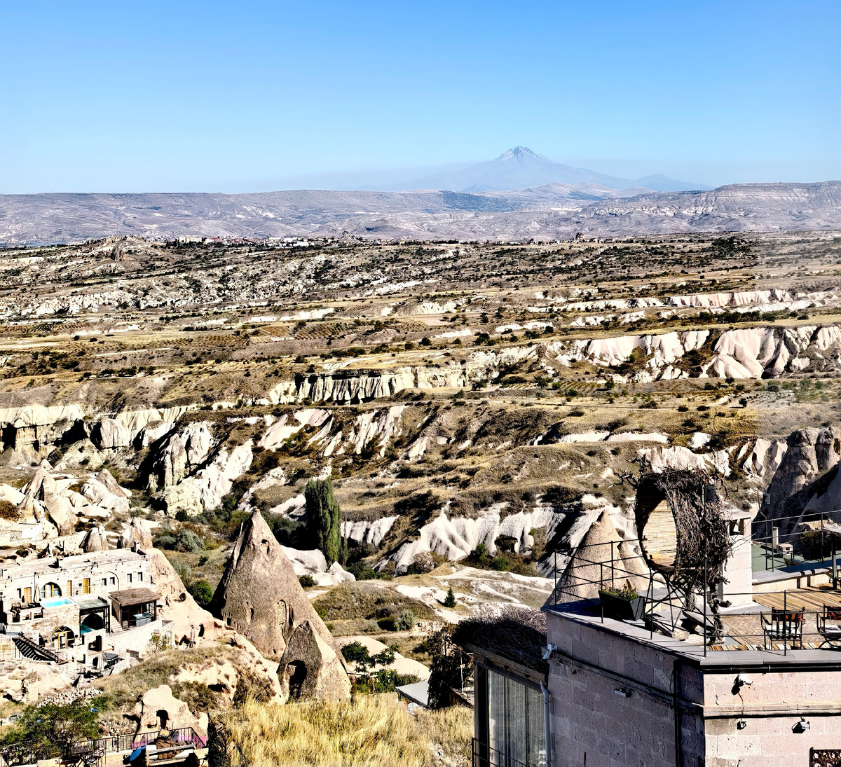 Вид на территорию национального парка. 