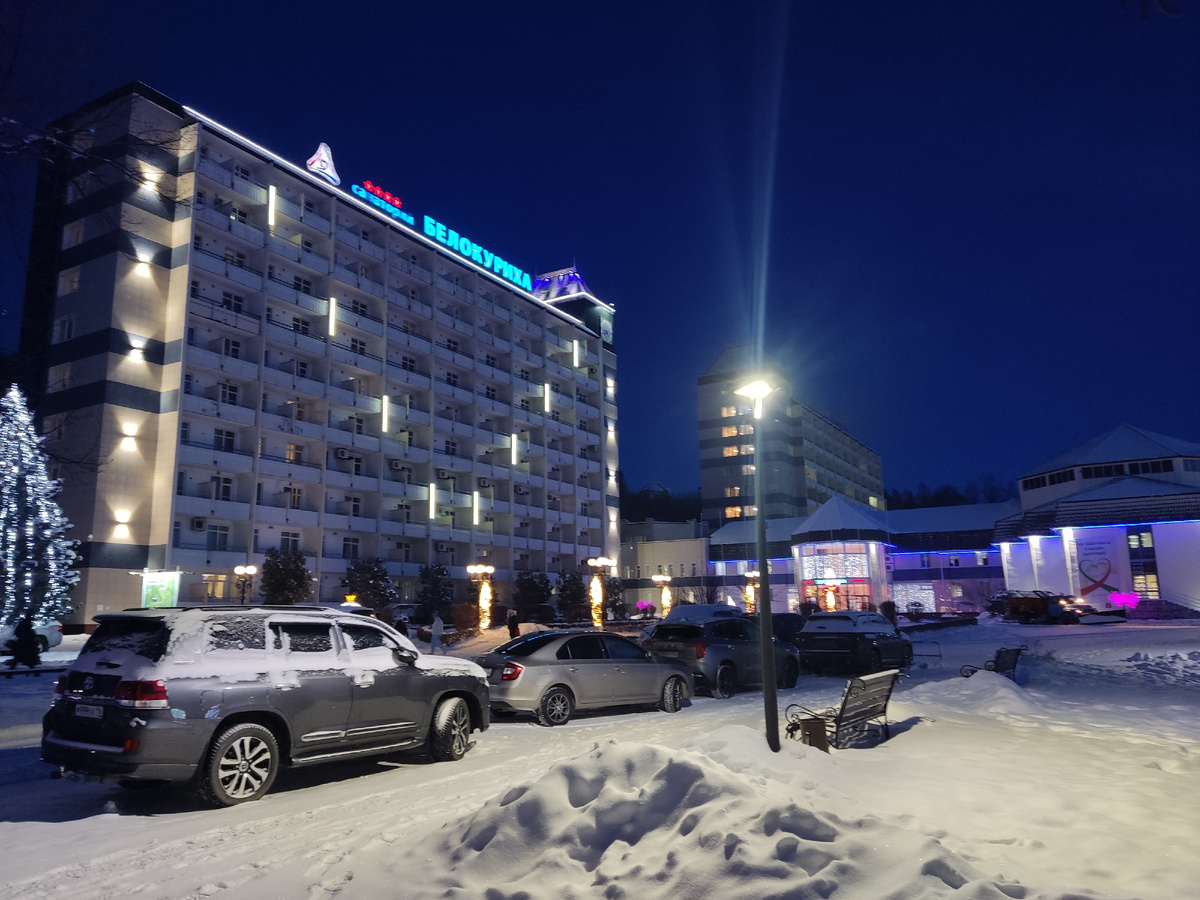 Территория санатория