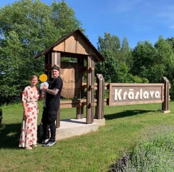    Янис Тимма с сестрой и сыном, фото: соцсети