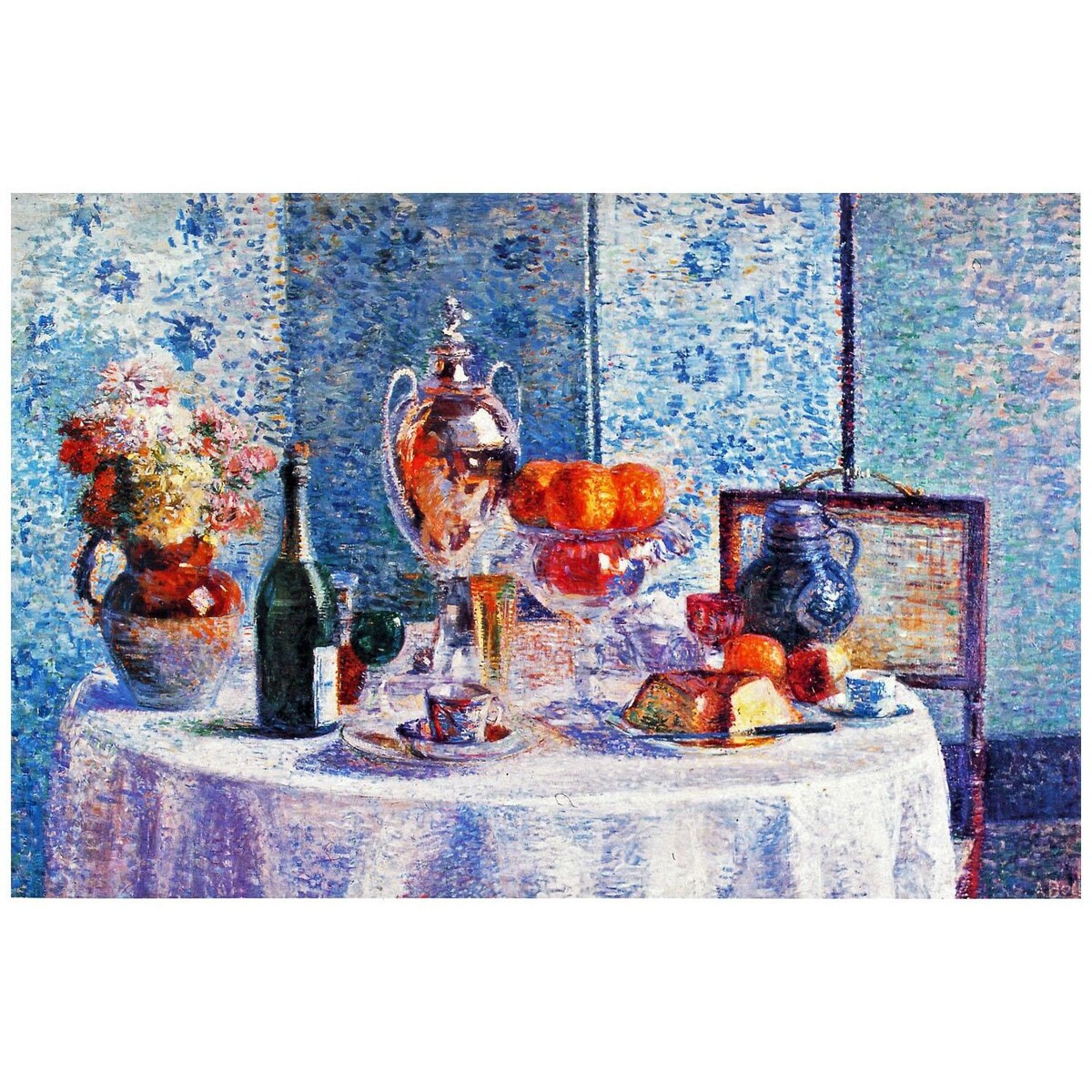 Anna Boch. La Desserte. 1888. Mu.ZEE Oostende