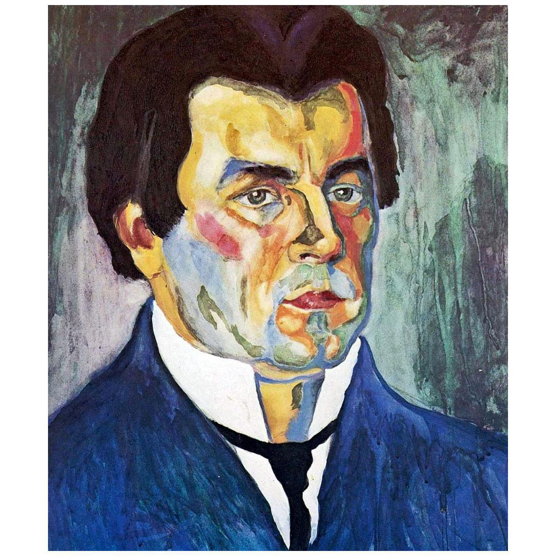 Казимир Малевич. Автопортрет. 1910. Русский музей