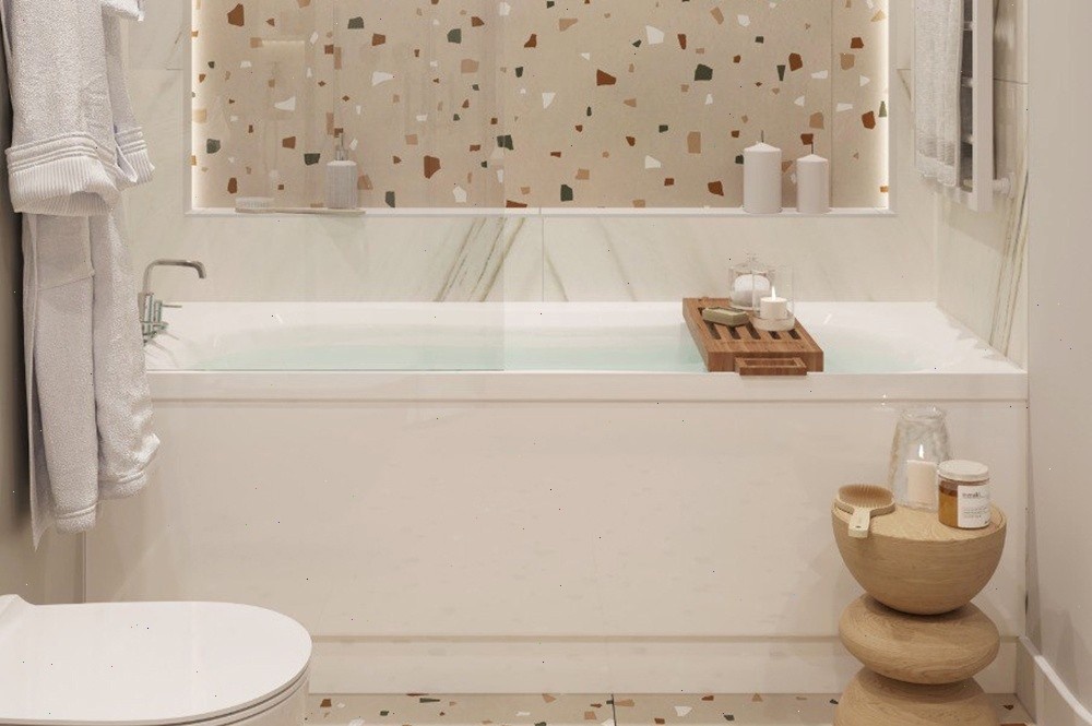 Стальные ванны выглядят современно и лаконично. / Фото: пресс-служба "Студии дизайна Анны Акопян"