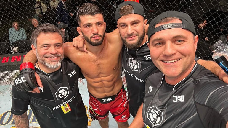    Маркос Даматта, Арман Царукян, Элвис Шахбазян и Сергей Богдан. соцсети