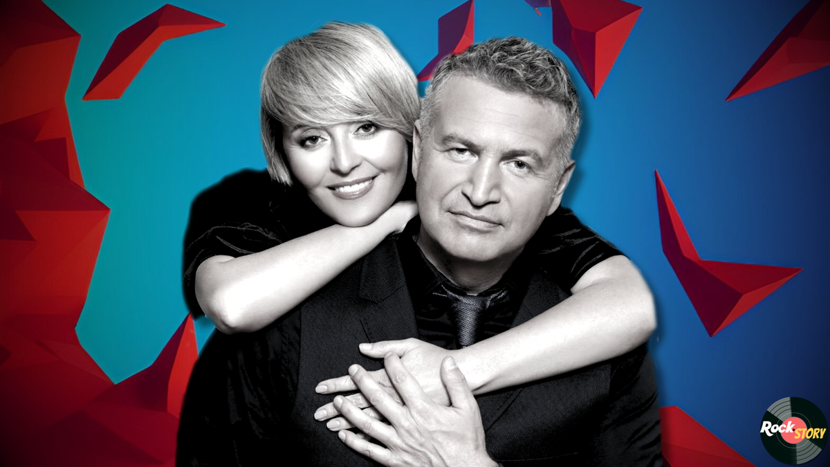 На фотографии: Леонид Агутин и Анжелика (Мария) Варум