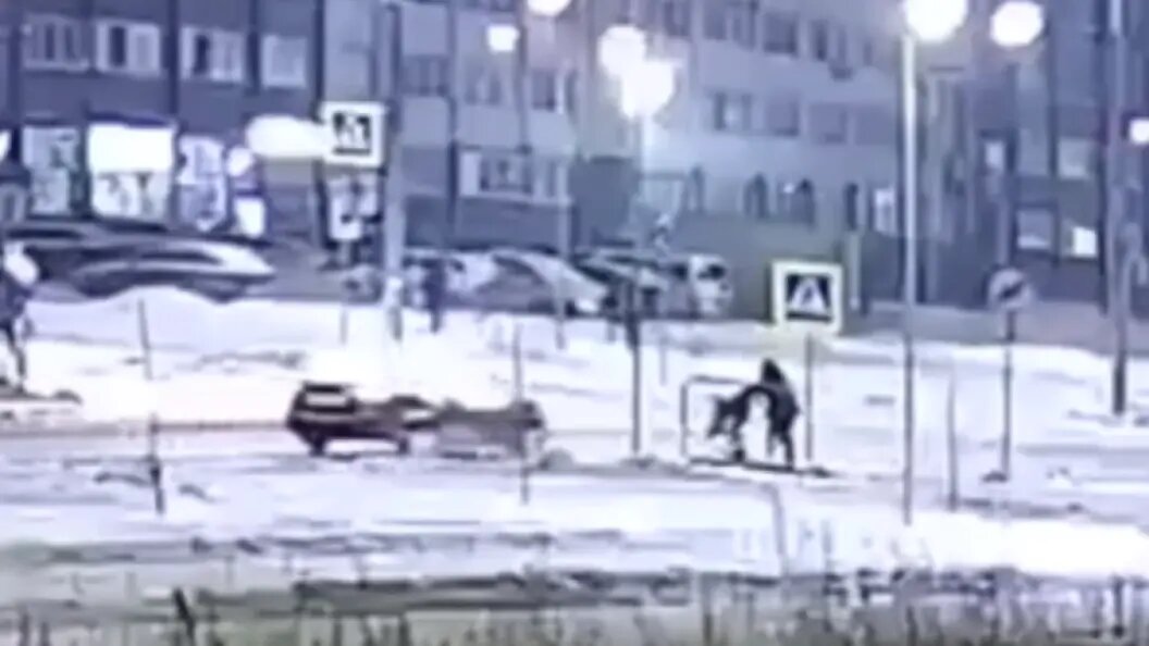    Фото: скрин видео с камеры уличного наблюдения.