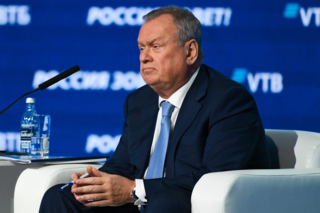    Председатель правления Банка ВТБ Андрей Костин. Григорий Сысоев / РИА Новости