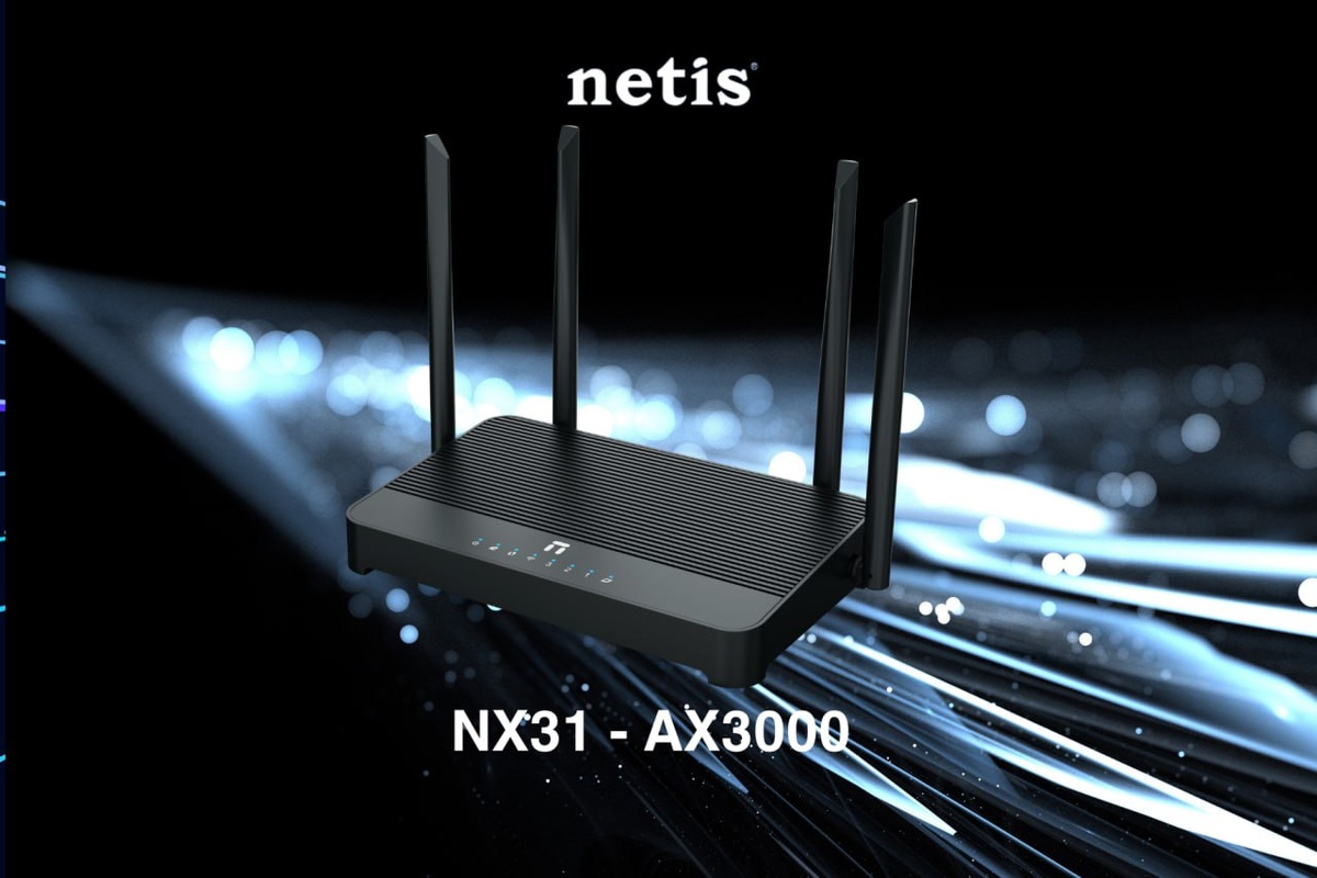 двухдиапазонный роутер netis NX31 с Easy Mesh