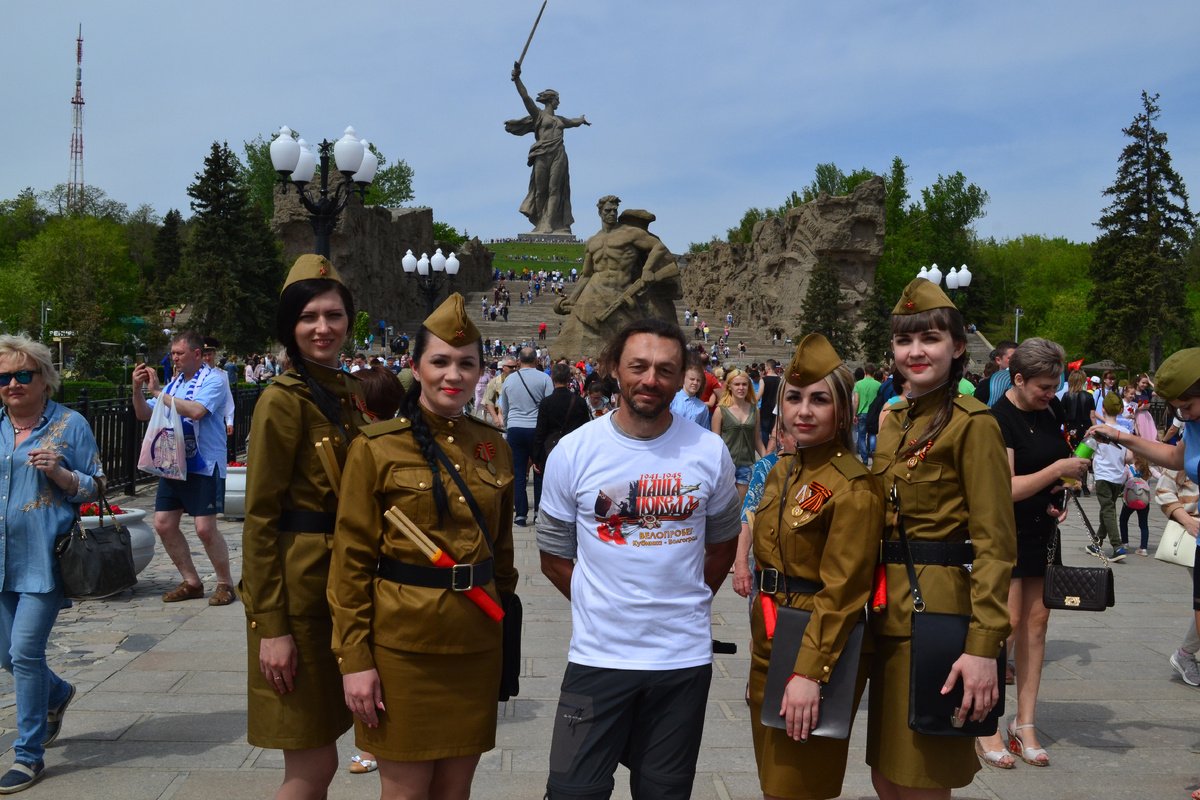 День Победы Мамаев Курган 9 мая 2018 год