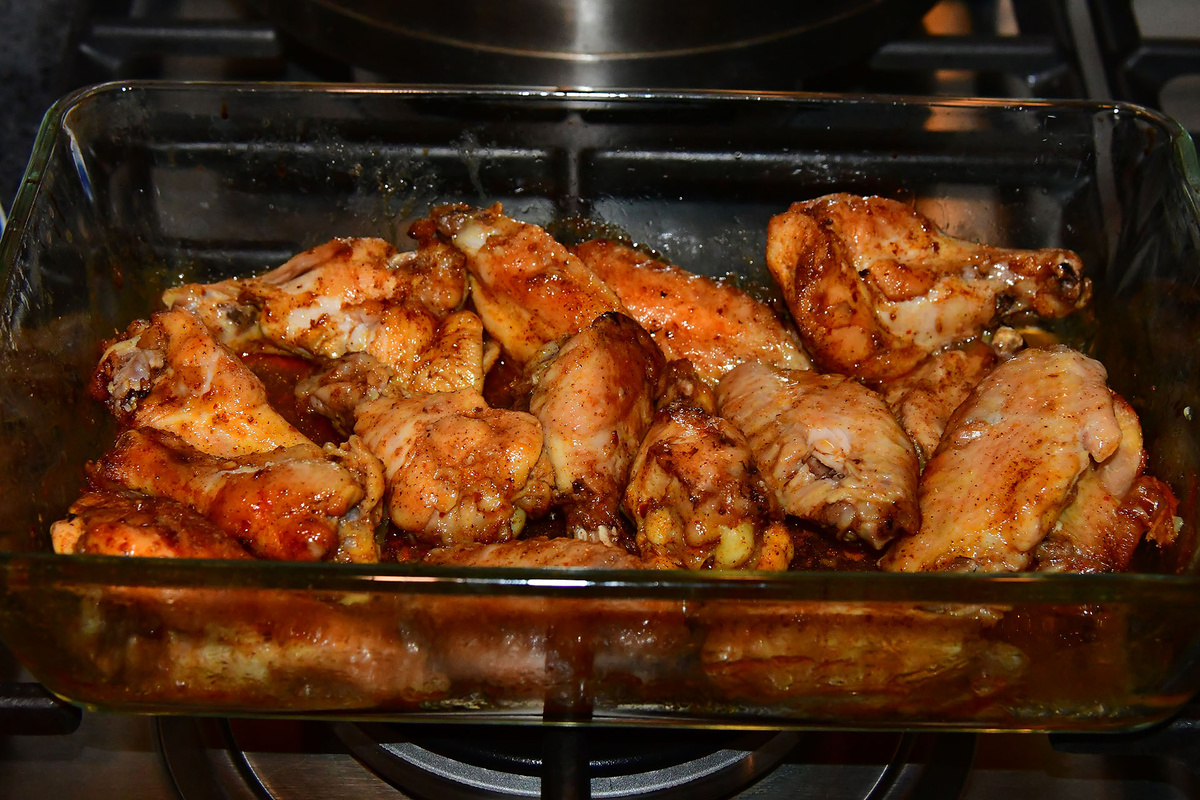 Куриные крылья по –Ливански