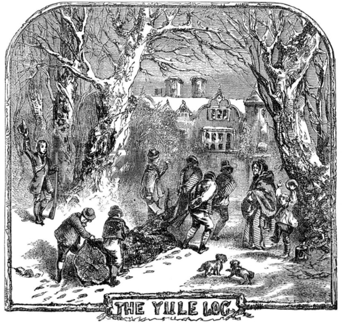 Ясеневое полено, возможно древний аналог нашей Ели.