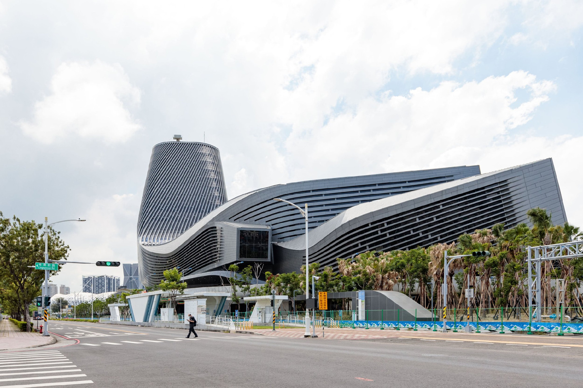 Project: Kaohsiung Port Terminal | Architecture: Reiser+Umemoto, RUR Architecture DPC | Geo: Kaohsiung, TW