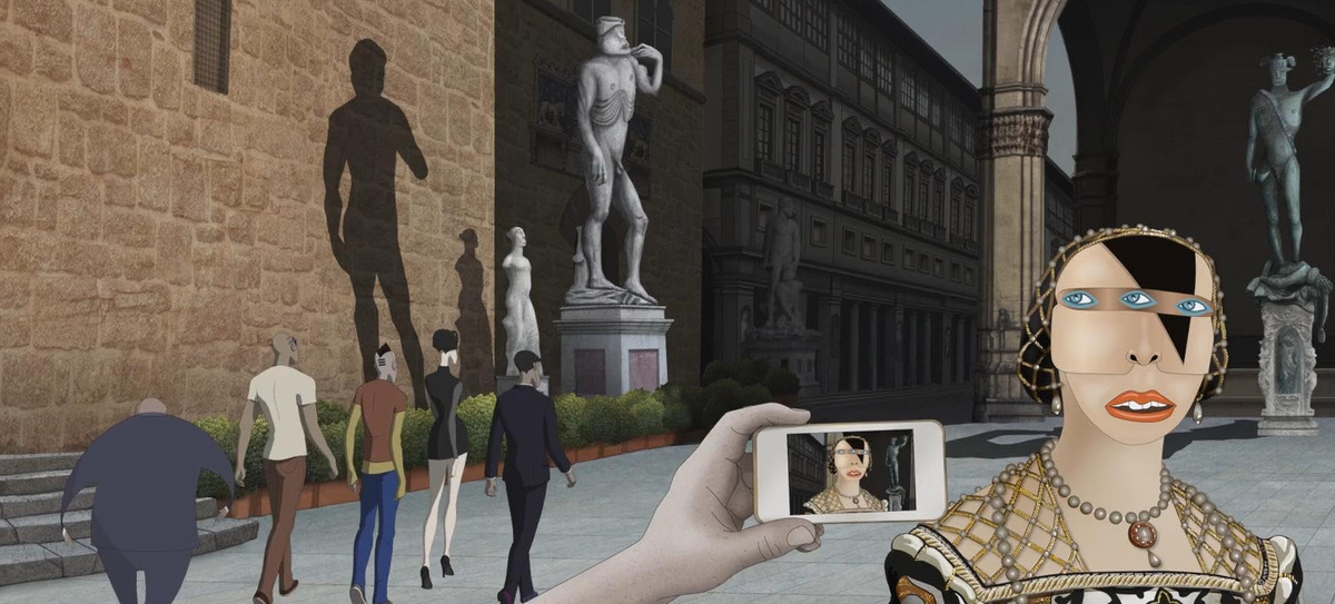 Пролистните изображение, чтобы увидеть следующий кадр из мультфильма «Ограбление по Фрейду» (2018)